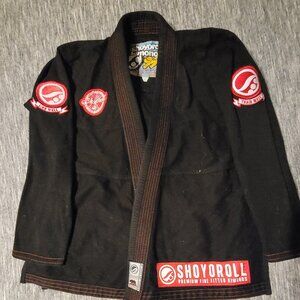 Shoyoroll Carmine Competitor Gi, Black, Size 0